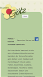 Mobile Screenshot of blumengoetz.de